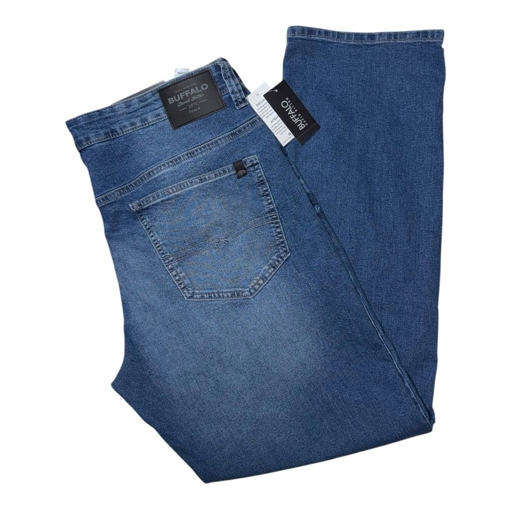Buffalo David Britton (NWT) Relaxed Straight Men’s jeans Size 36/32 - Picture 5 of 11